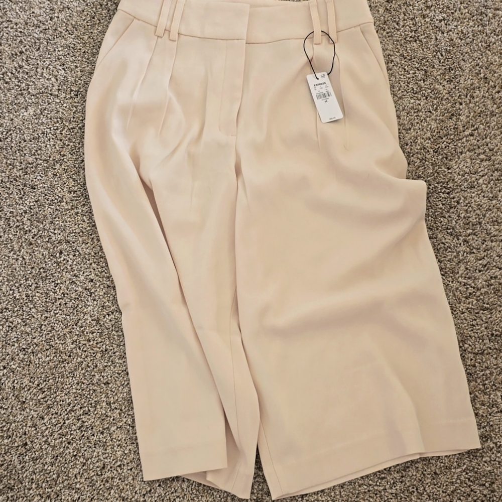 Express Culotte High Rise NWT
